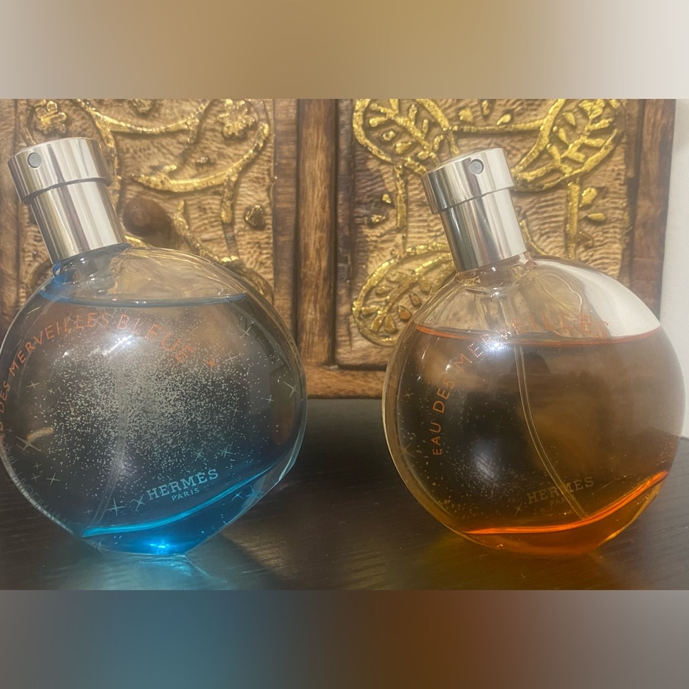 Two Hermès Eau des Merveilles